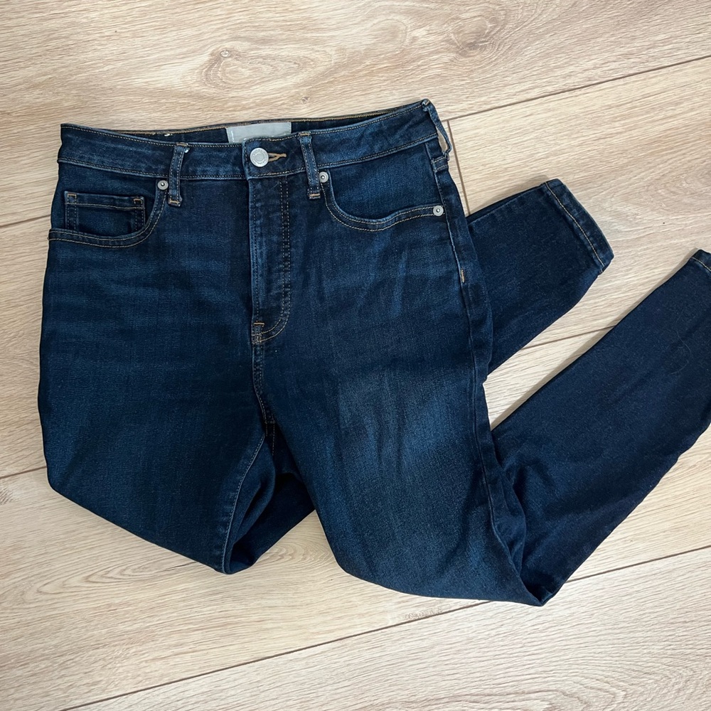 Everlane Jeans | Curvy Authentic Stretch High Rise Skinny Jean | Short Length